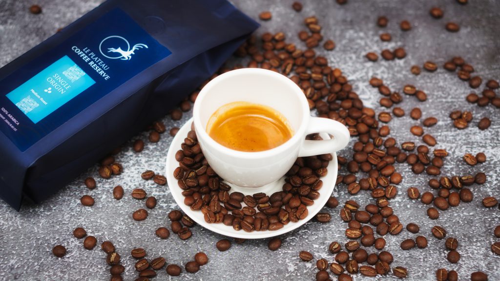 Hình ảnh ly cà phê Arabica Du Việt Nam tại Zhang Coffee