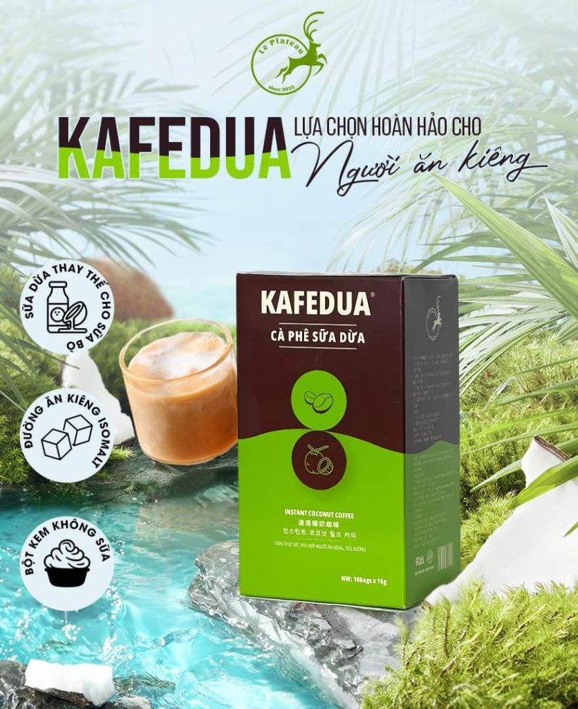 Cà Phê Sữa Dừa Hòa Tan KafeDua Lựa Chọn Hoàn Hảo Cho Người Ăn Kiêng Tại Zhang Coffee